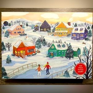 Winter Wonderland 500 piece puzzle by Jeanetta.